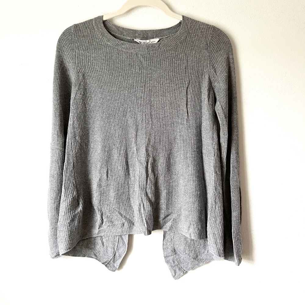 BCBGeneration tulip back long sleeve sweater size XXS